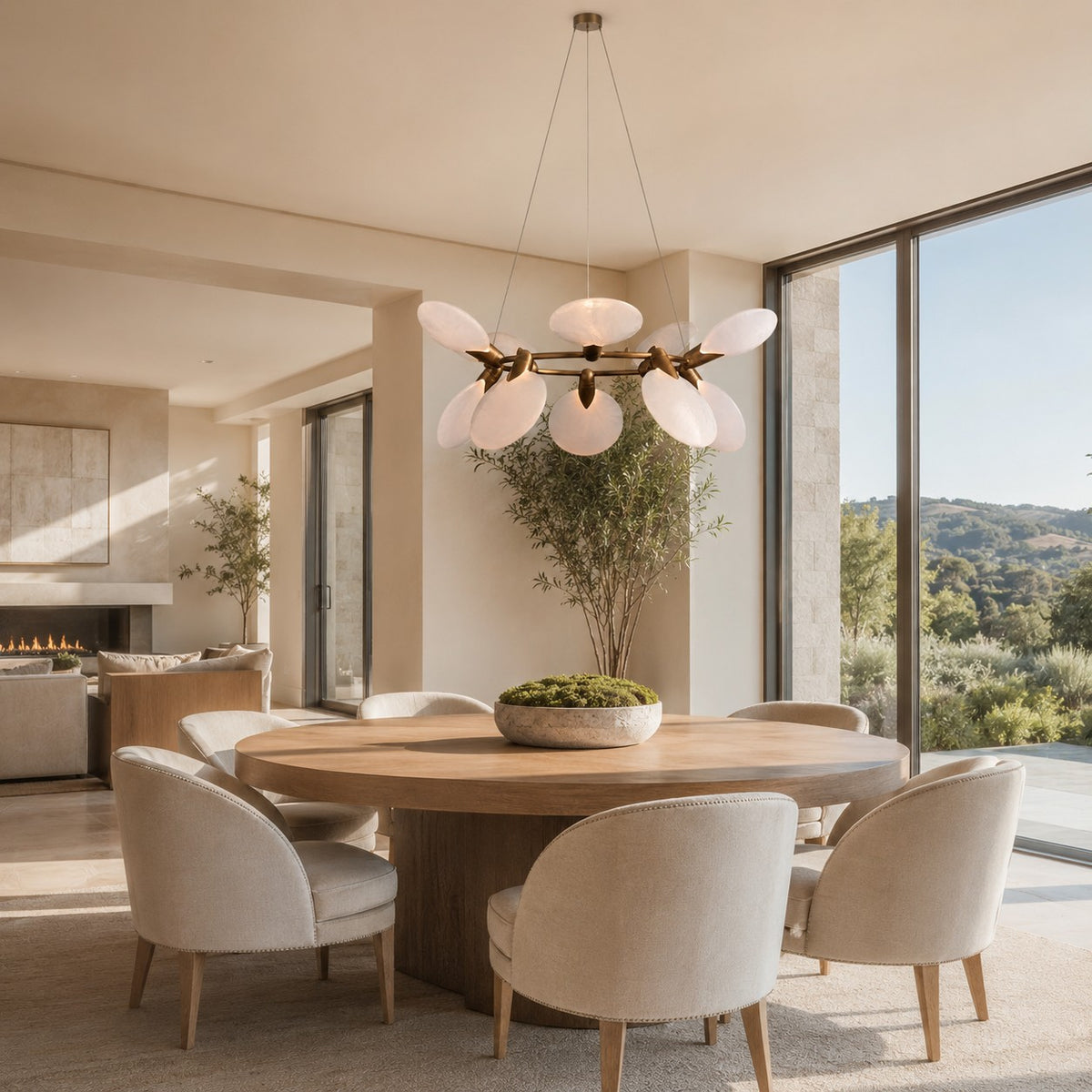 Lynn Nimbus Round Chandelier
