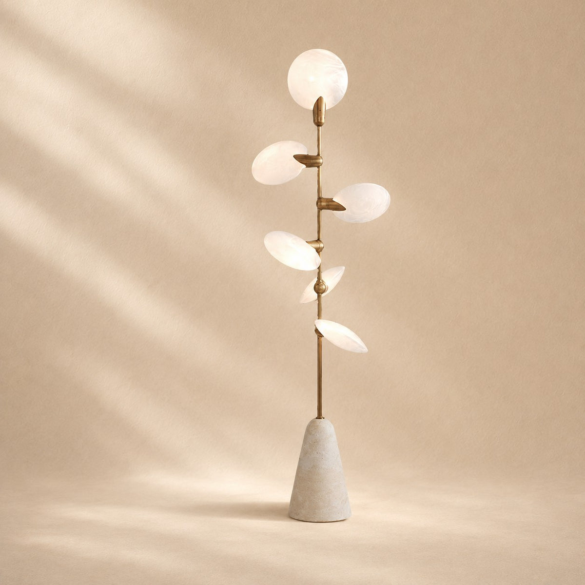 Lynn Organic Leaf Floor Lamp