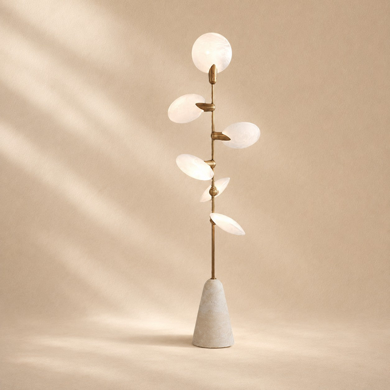 Lynn Organic Leaf Floor Lamp