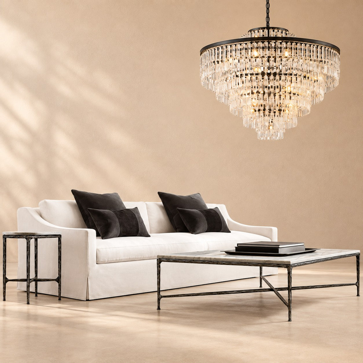 MarKim Tiered Round Chandelier 60''