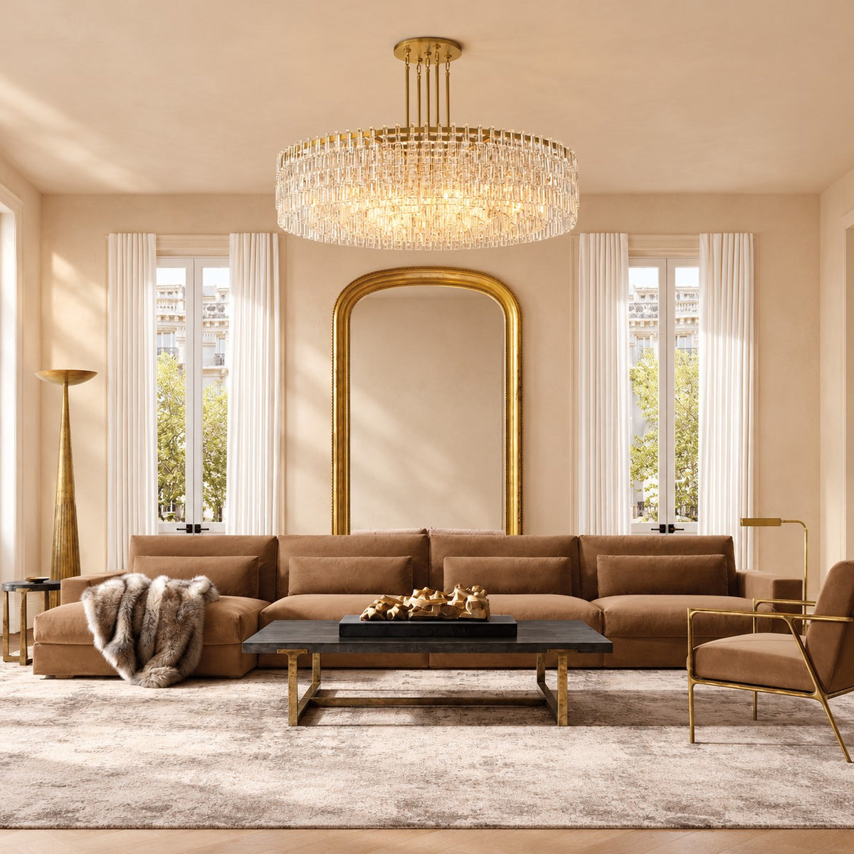 Markim Round Chandelier 60''