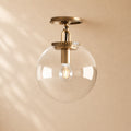 Nelson Globe Flush Mount