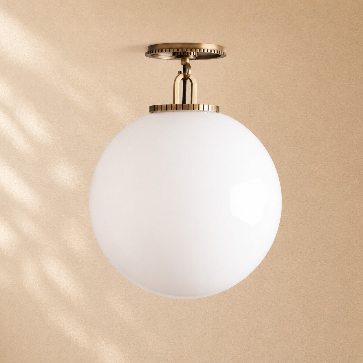 Nelson Globe Flush Mount