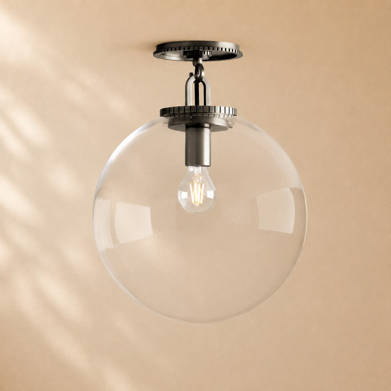 Nelson Globe Flush Mount