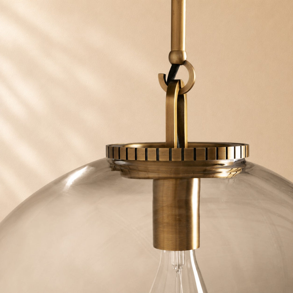 Nelson Globe Pendant with Rod