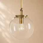 Nelson Globe Pendant with Rod