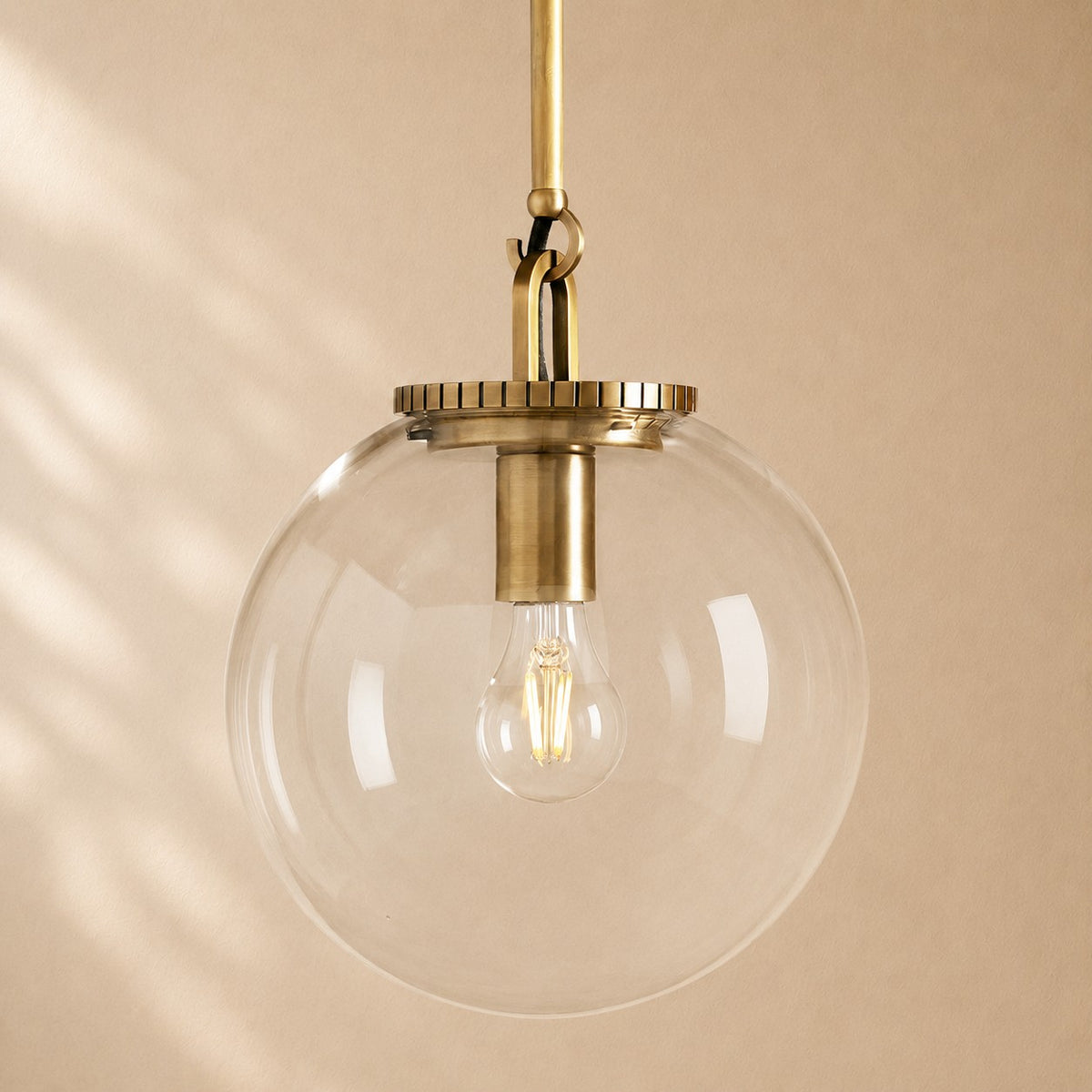 Nelson Globe Pendant with Rod
