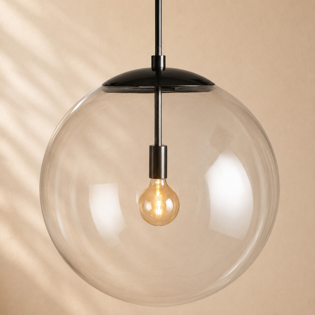 Nelson XL Globe Pendant with Rod