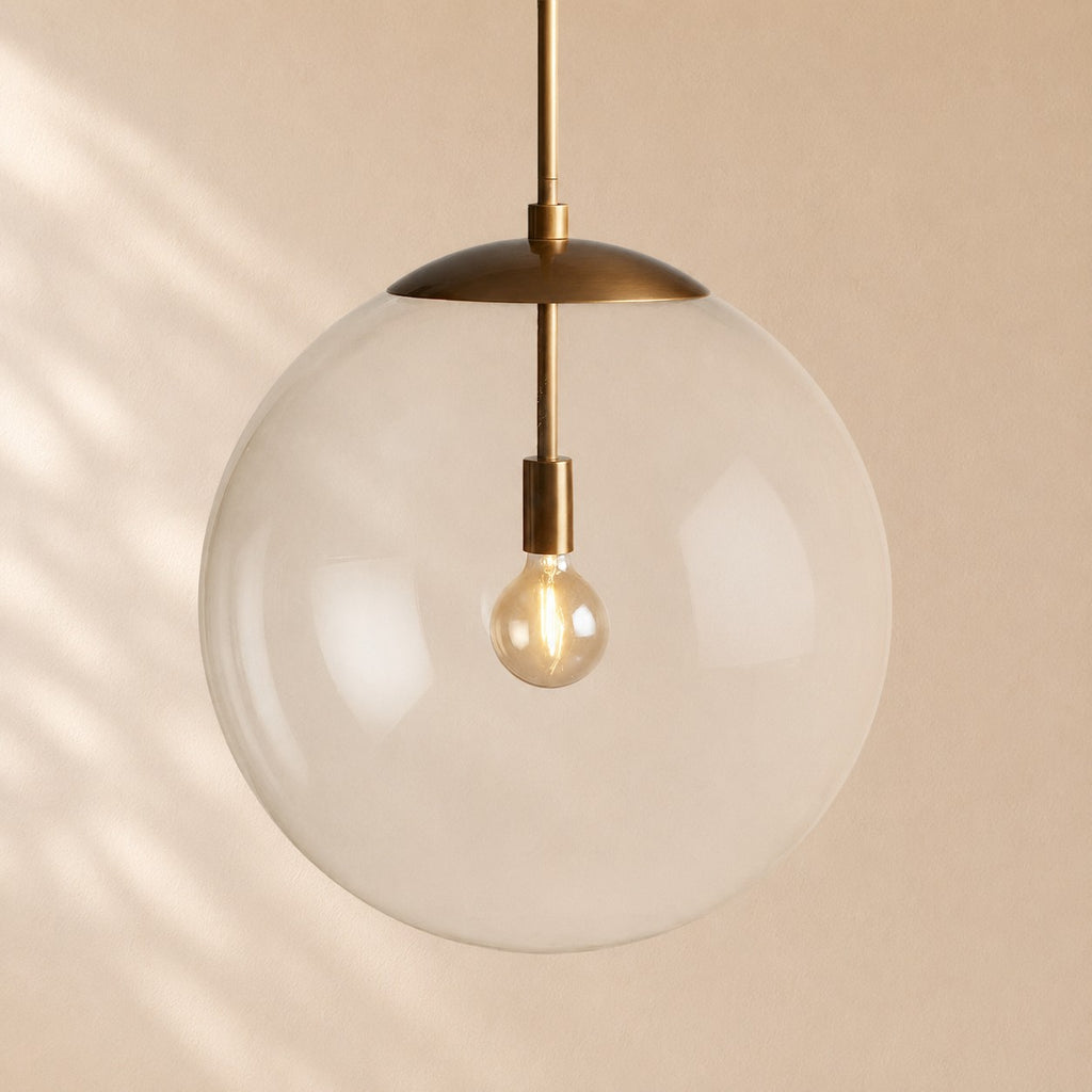 Nelson XL Globe Pendant with Rod