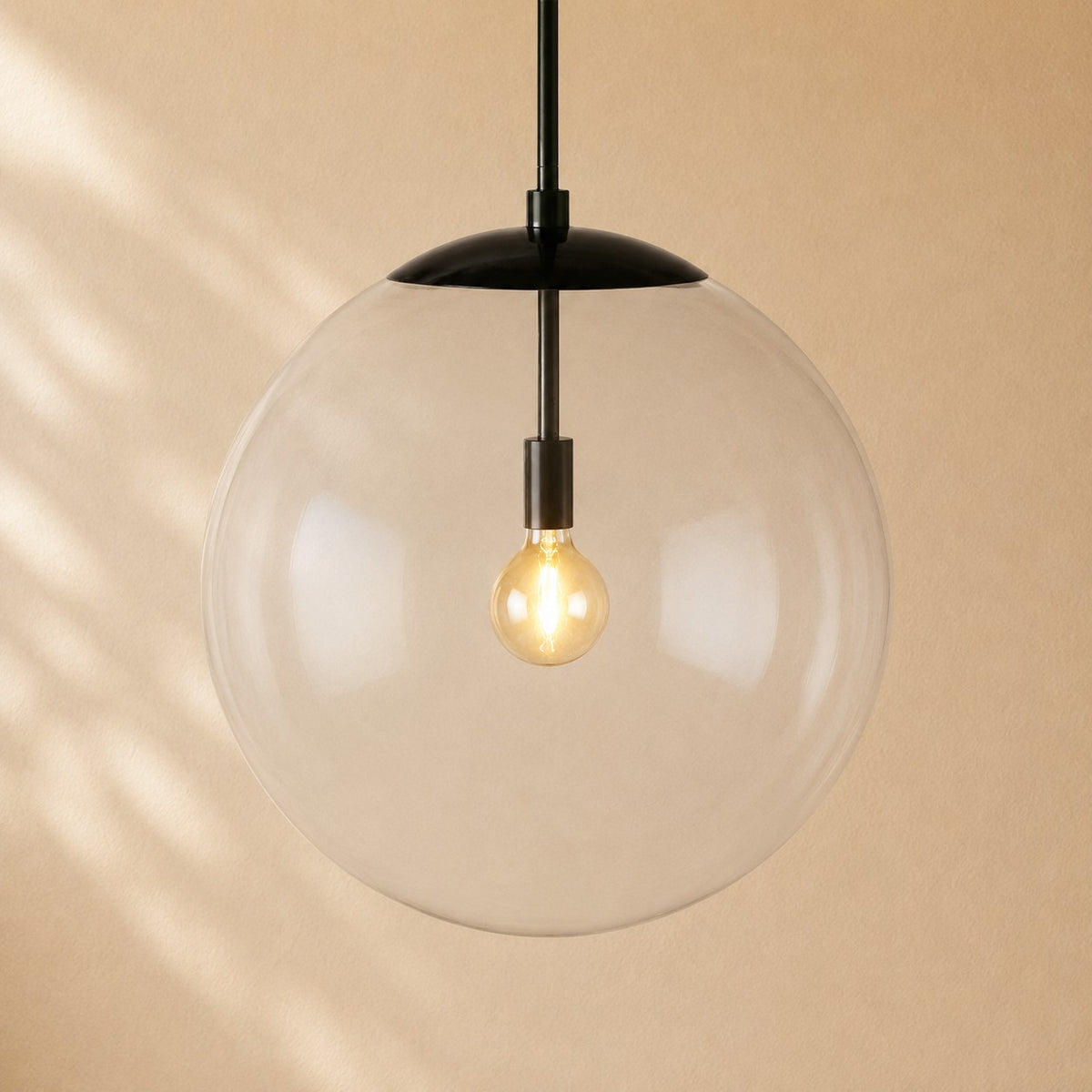 Nelson XL Globe Pendant with Rod
