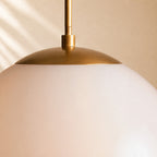 Nelson XL Globe Pendant with Rod