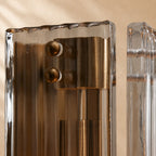 Norris Fluted Glass Wall Sconce