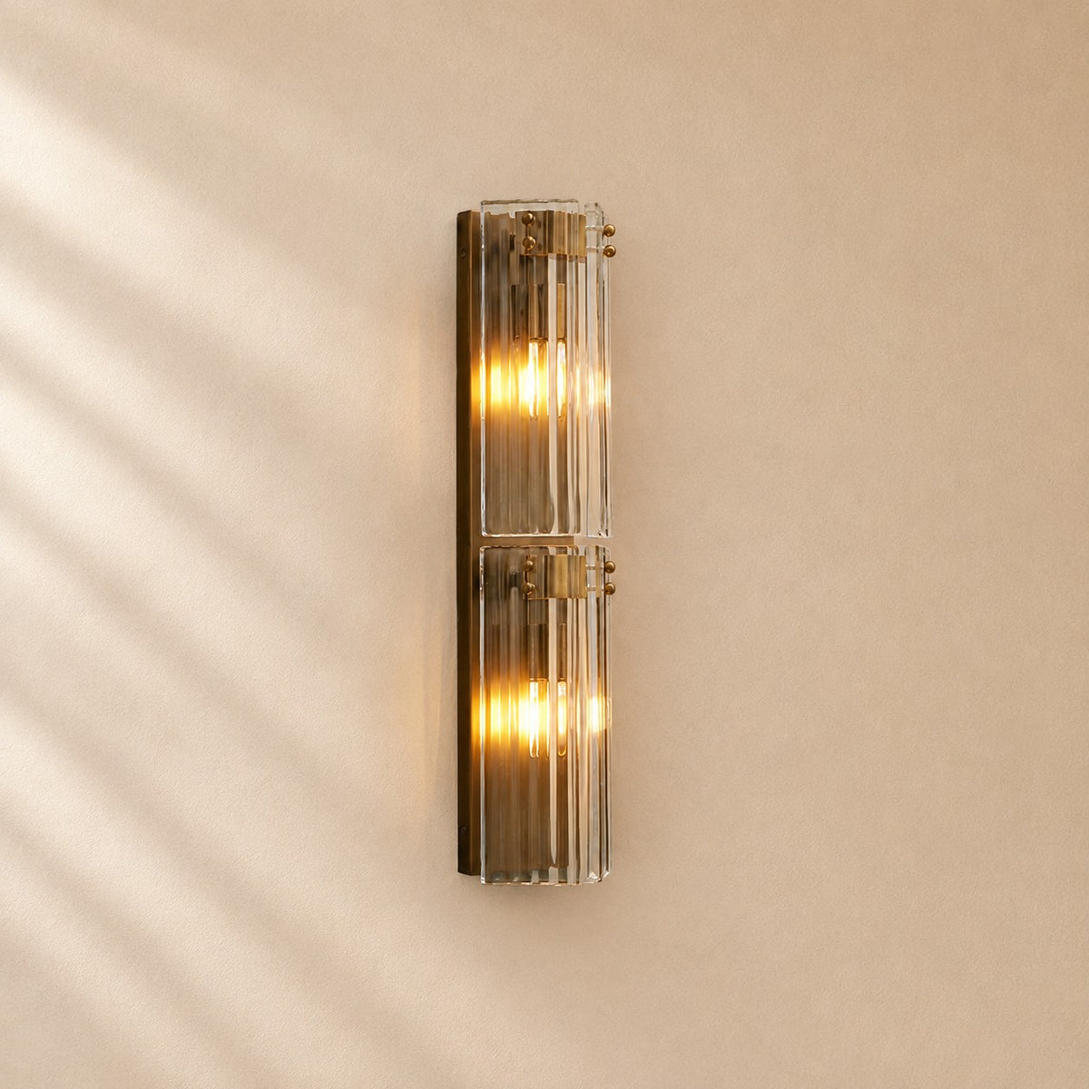 Norris Fluted Glass Wall Sconce