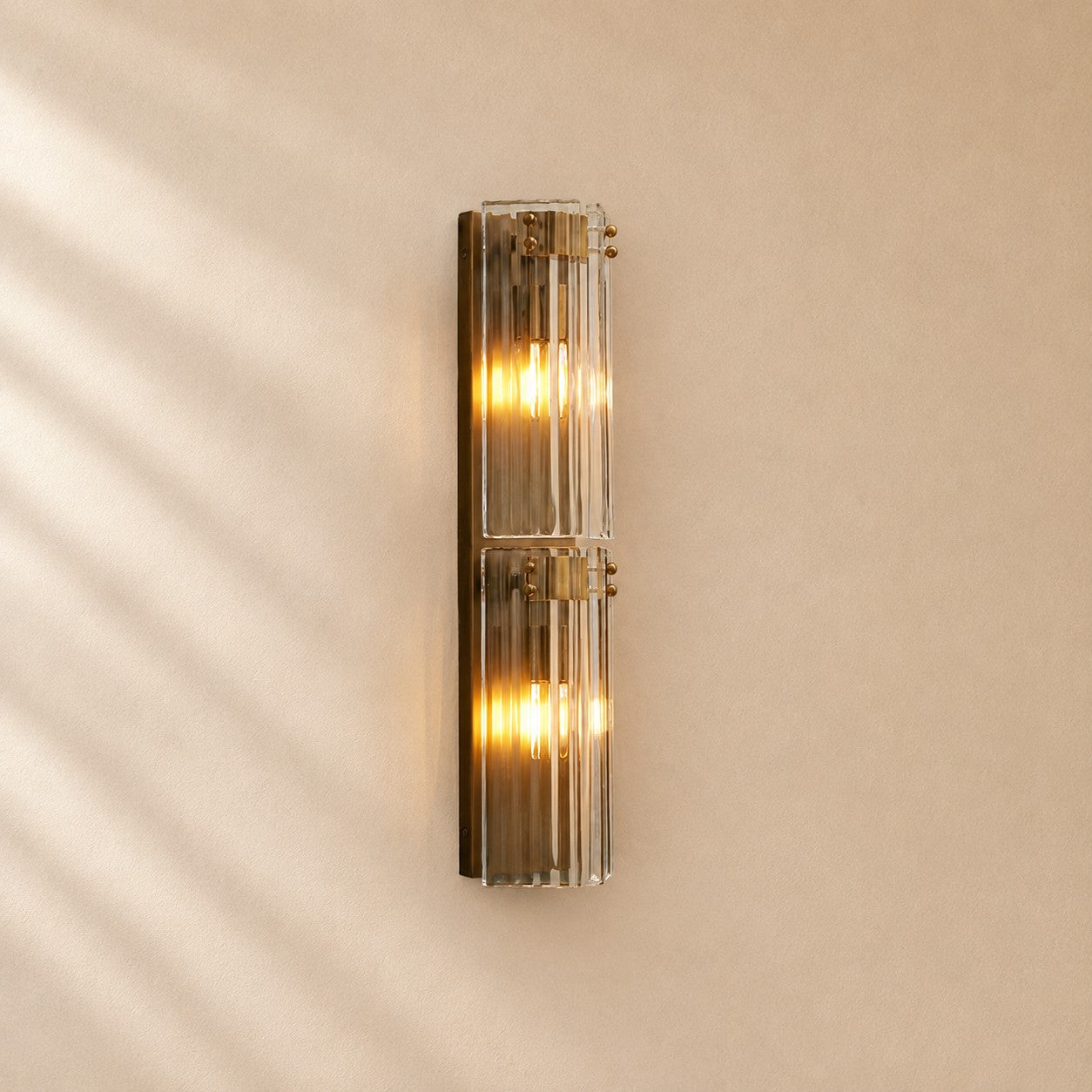 Norris Fluted Glass Wall Sconce