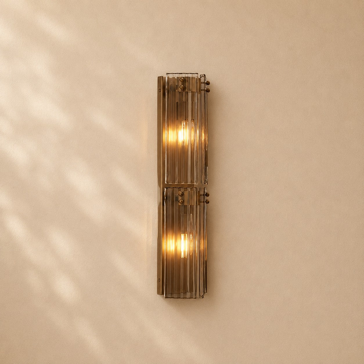Norris Fluted Glass Wall Sconce