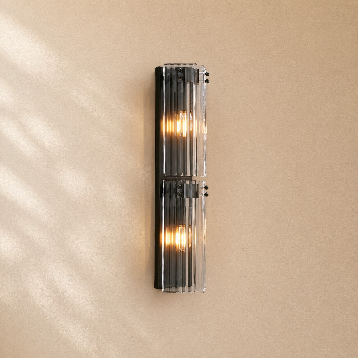 Norris Fluted Glass Wall Sconce