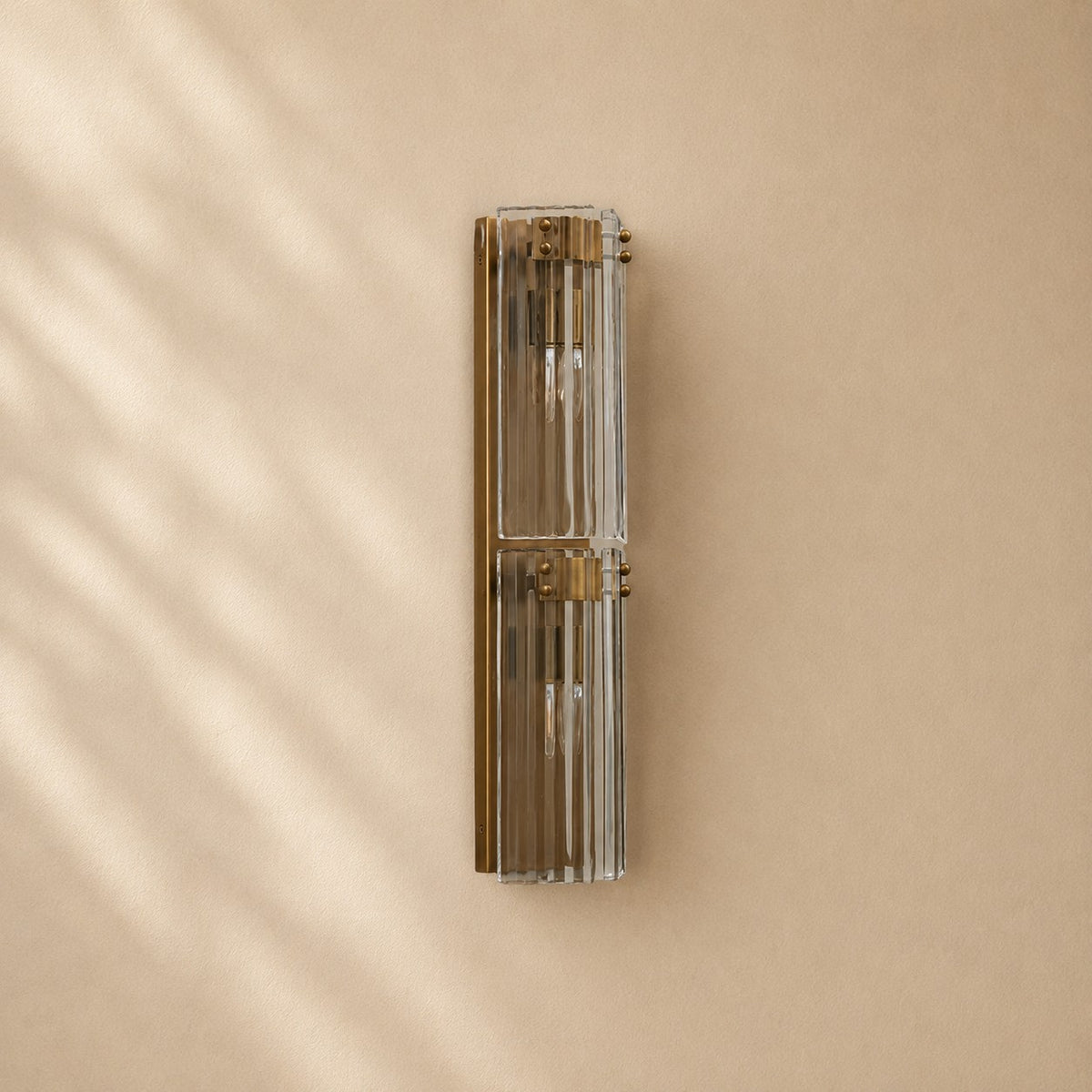 Norris Fluted Glass Wall Sconce