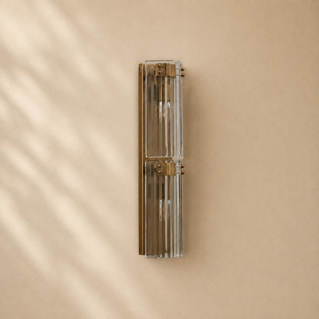 Norris Fluted Glass Wall Sconce