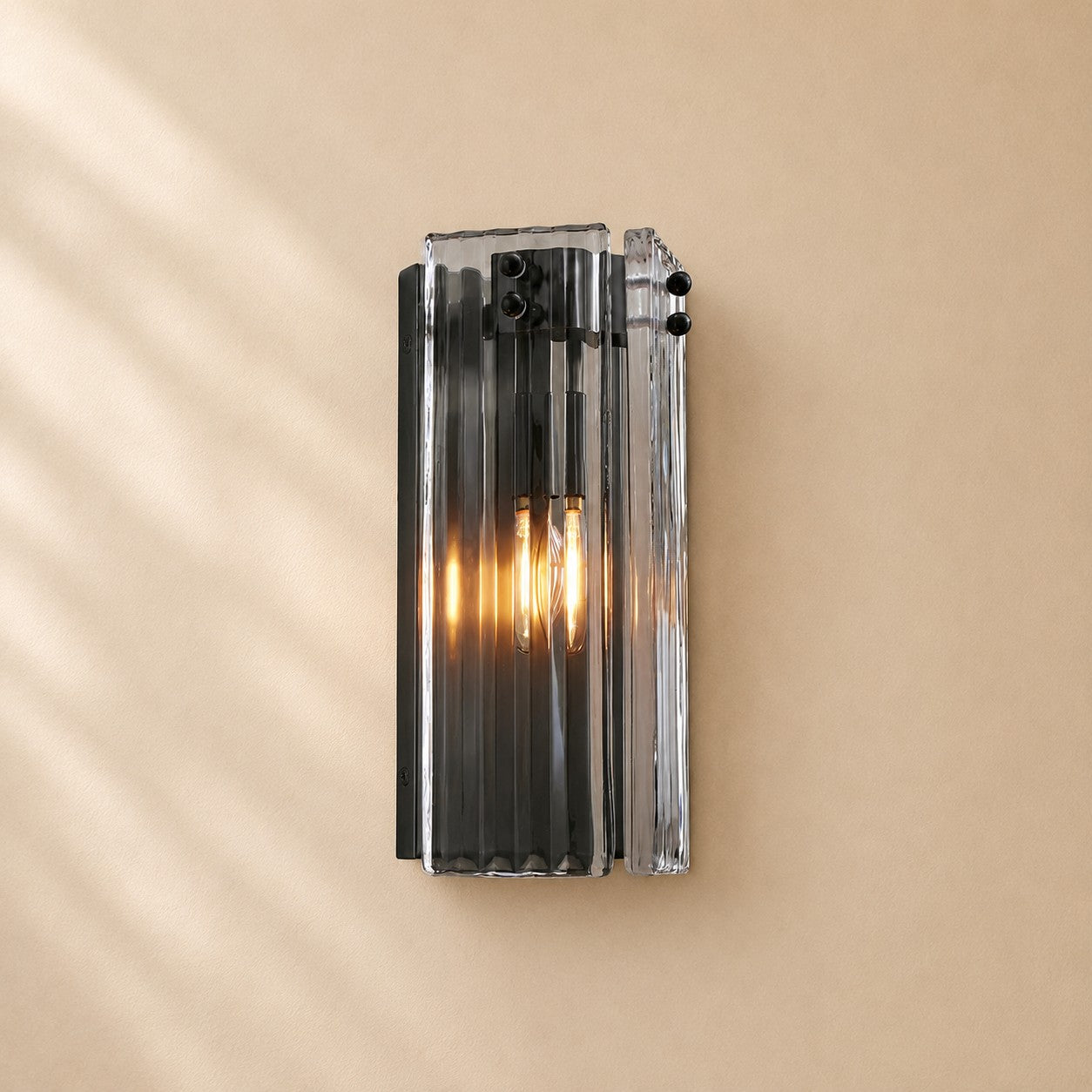 Norris Fluted Glass Wall Sconce