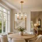 Orville Clear Glass Chandelier