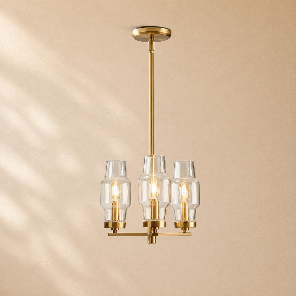 Orville Clear Glass Chandelier