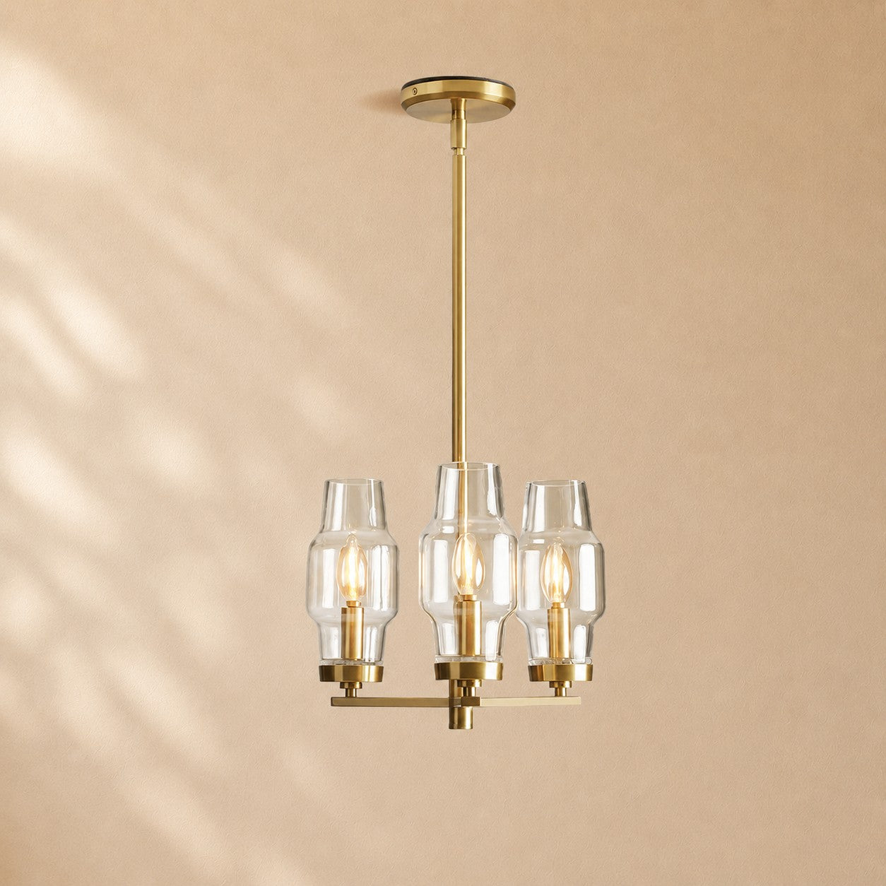 Orville Clear Glass Chandelier