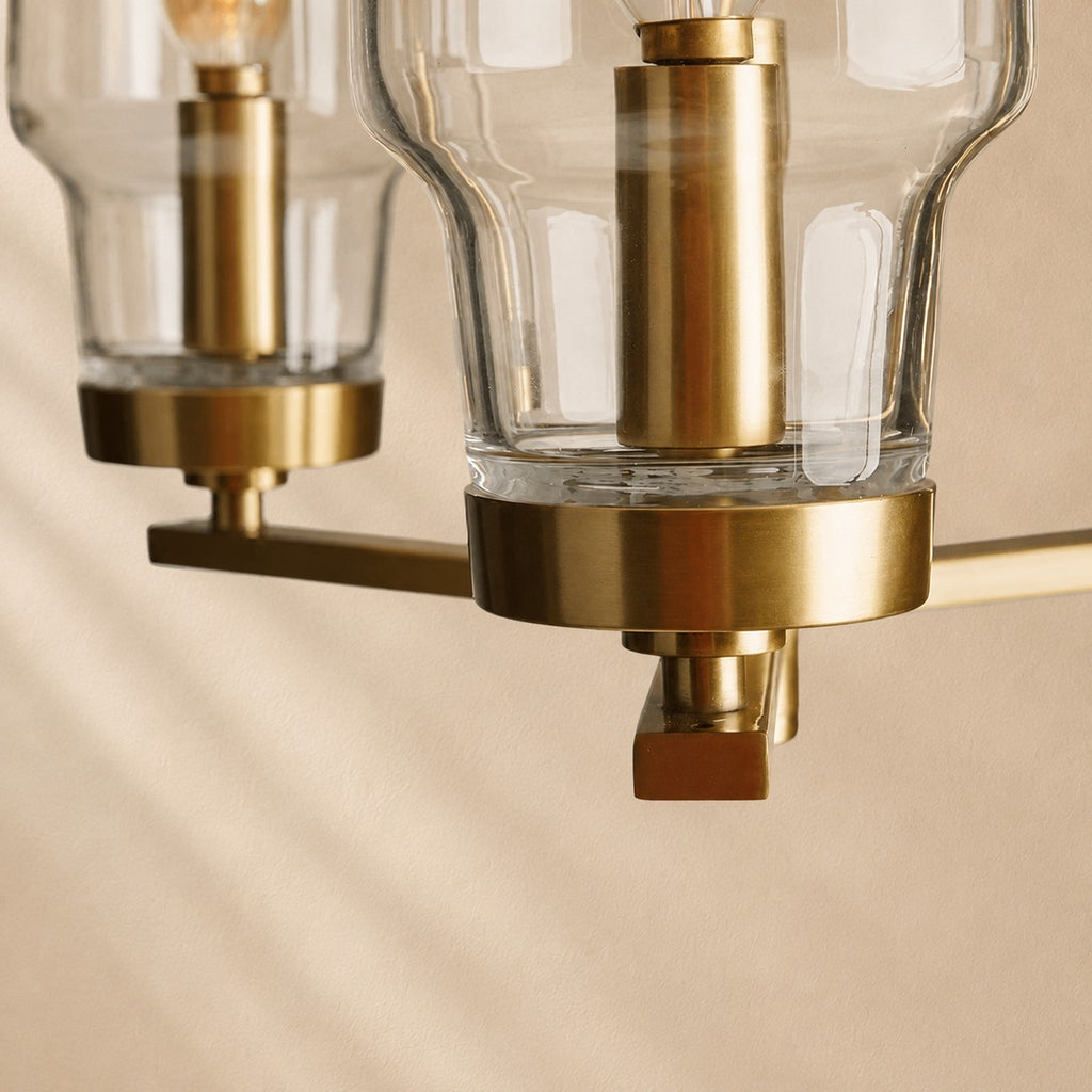 Orville Clear Glass Chandelier