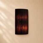 Pater Jute Fringe Beaded Wall Sconce