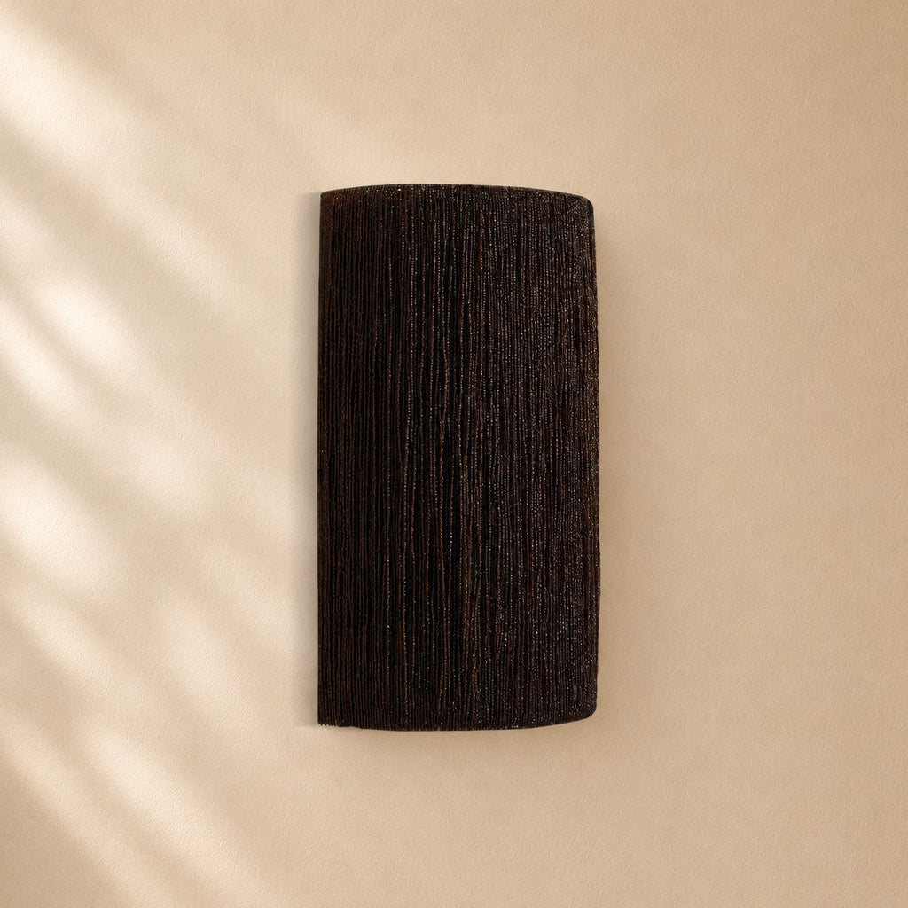 Pater Jute Fringe Beaded Wall Sconce