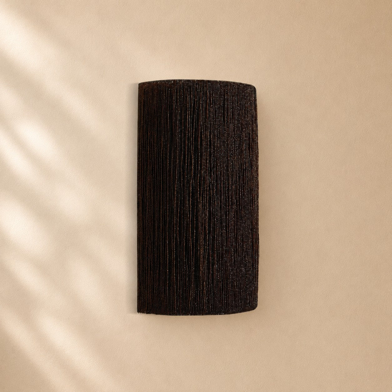 Pater Jute Fringe Beaded Wall Sconce