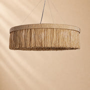 Pater Jute Fringe Round Chandelier