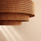 Penn Rattan Chandelier