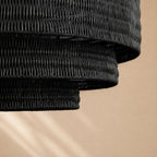 Penn Rattan Chandelier