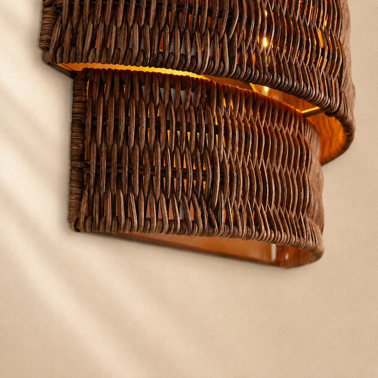 Penn Rattan Wall Sconce