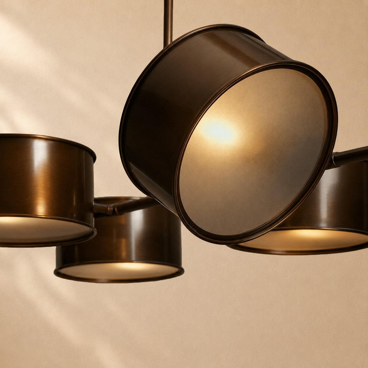 Pullan Linear Metal Drum Chandelier