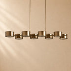 Pullan Linear Metal Drum Chandelier