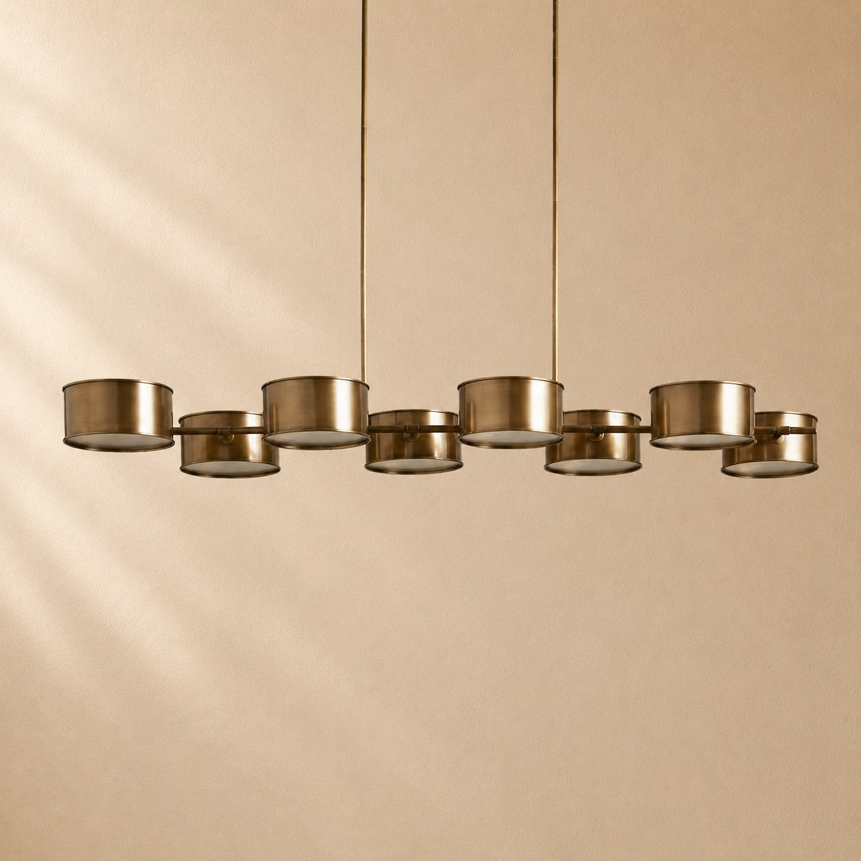 Pullan Linear Metal Drum Chandelier