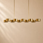 Pullan Linear Metal Drum Chandelier