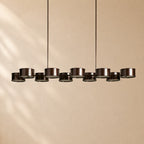 Pullan Linear Metal Drum Chandelier