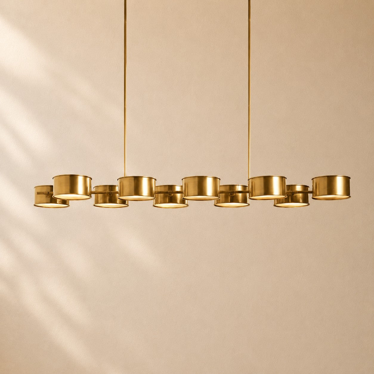 Pullan Linear Metal Drum Chandelier