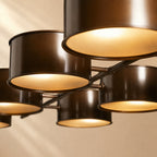 Pullan Linear Metal Drum Chandelier