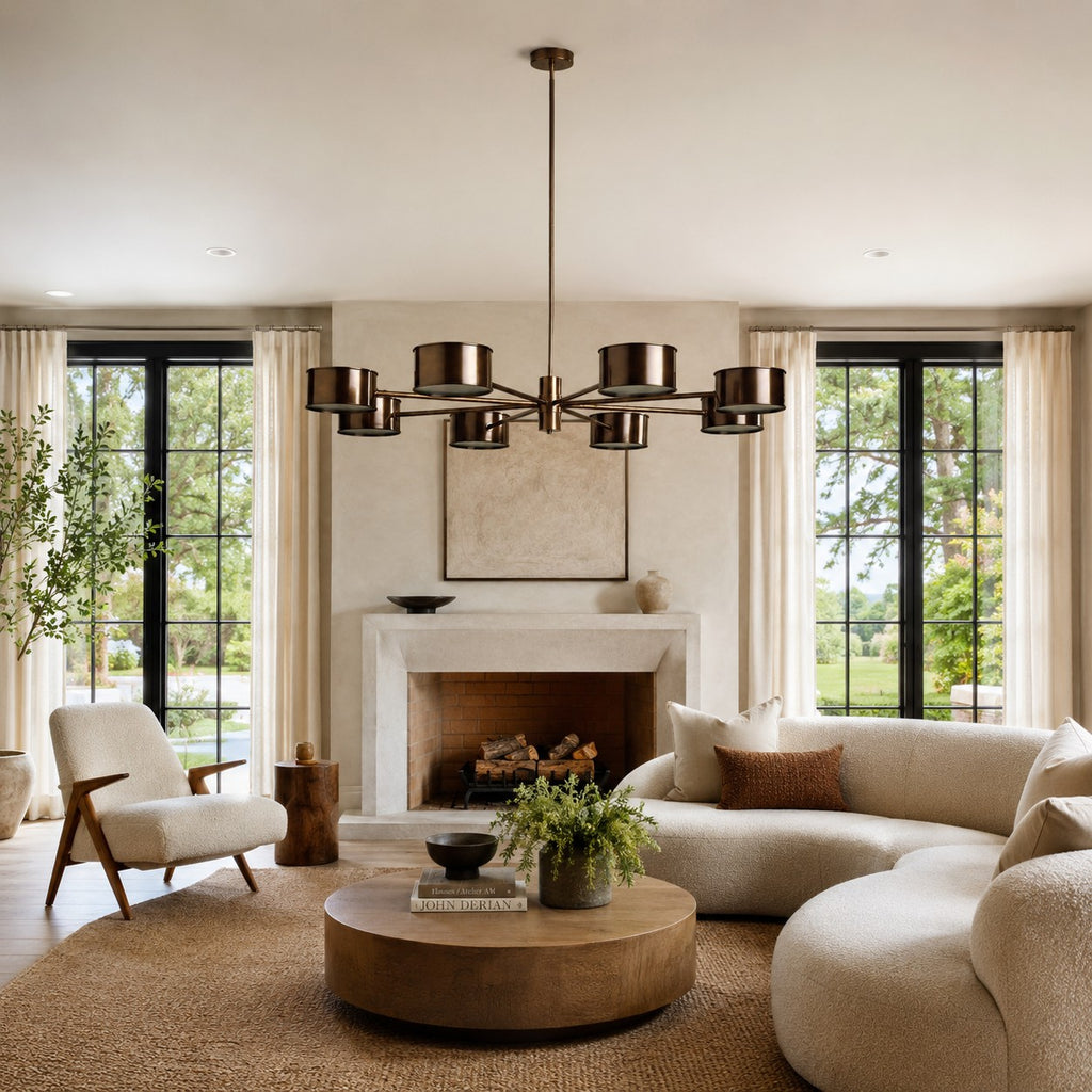Pullan Metal Round Chandelier