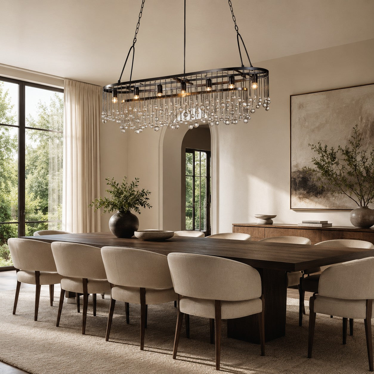Sally Oval Chandelier