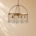 Sally Round Two-Tier Chandelier