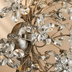 Susan Crystal Blossom Wall Sconce