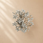 Susan Crystal Blossom Wall Sconce
