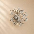 Susan Crystal Blossom Wall Sconce