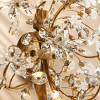 Susan Crystal Blossom Wall Sconce