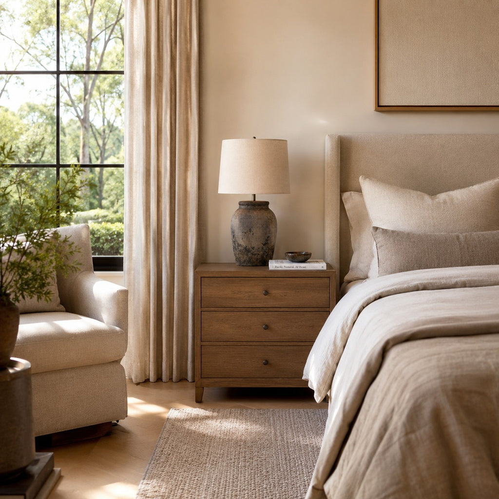 Timo Rustic Ceramic Table Lamp