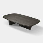 Veyrah Sculptural Solid Wood Coffee Table